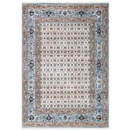 Safavieh Shivan Power Loomed Runner Area RugGrey & Blue 2 ft.2 in. x 8 ft. SHV722F-28